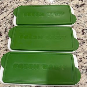 Bundle of Fresh Baby storage containers